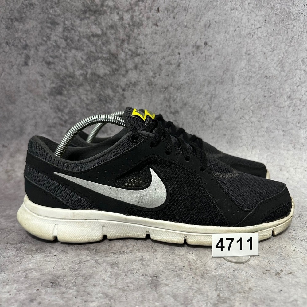 Nike Flex Experience Run 2 Mens Size 9 Black Running Shoes 599517-003 Low Top